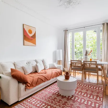 2 Pieces Fonctionnel Metro Jaures - 19 - 4p - Flat-guest Apartment Paris