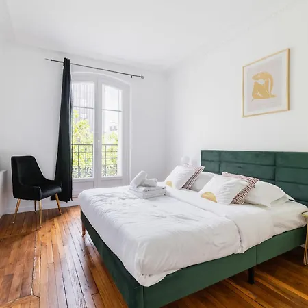 2 Pieces Fonctionnel Metro Jaures - 19 - 4p - Flat-guest