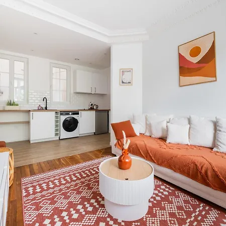 2 Pieces Fonctionnel Metro Jaures - 19 - 4p - Flat-guest Apartment Paris