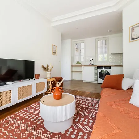 2 Pieces Fonctionnel Metro Jaures - 19 - 4p - Flat-guest Apartament *